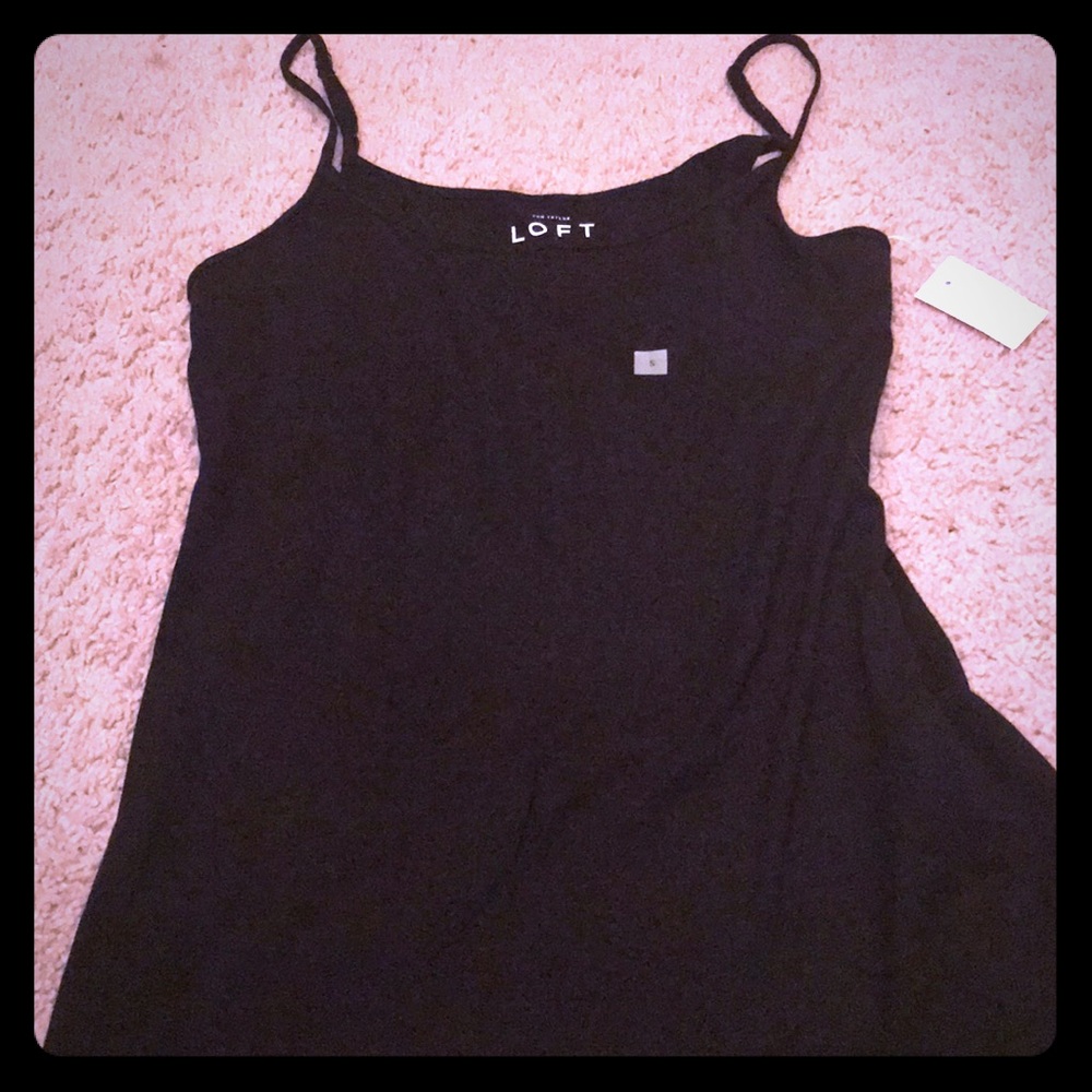 Black Loft Tank Top